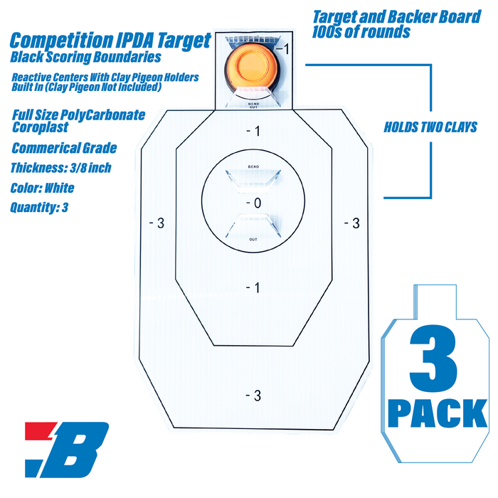 Coroplast Silhouette IPDA Clay - 007