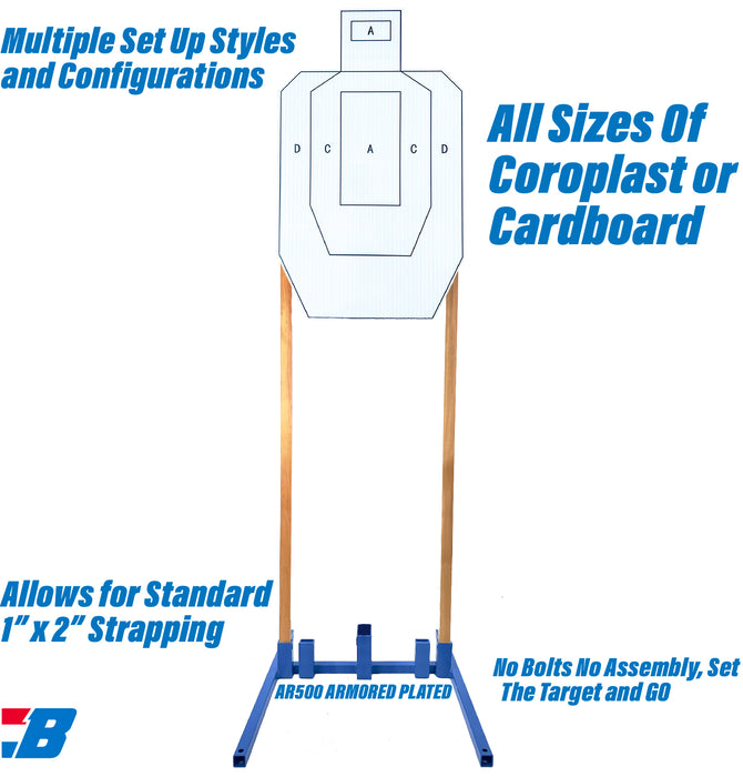 018-AR500 Armored Steel Stand 3-in-1