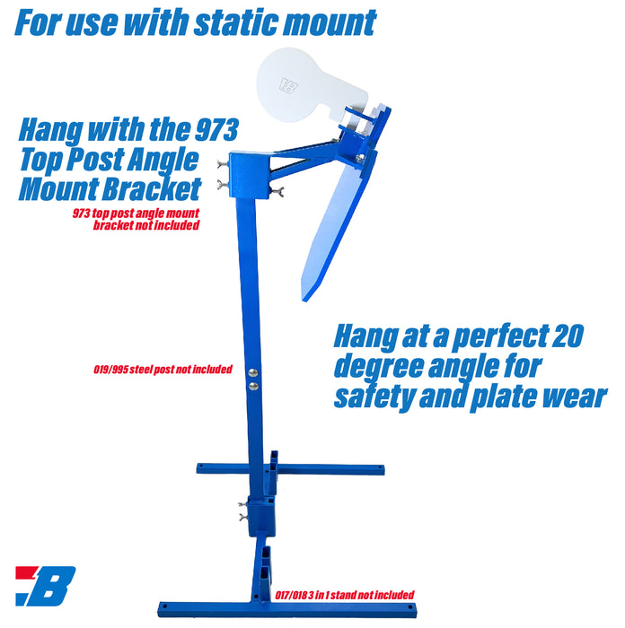 023-Static Mount Hostage: 12x20-3/8"