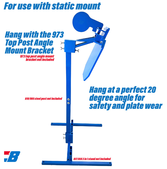 024-Static Mount Hostage: 12x20-1/2"