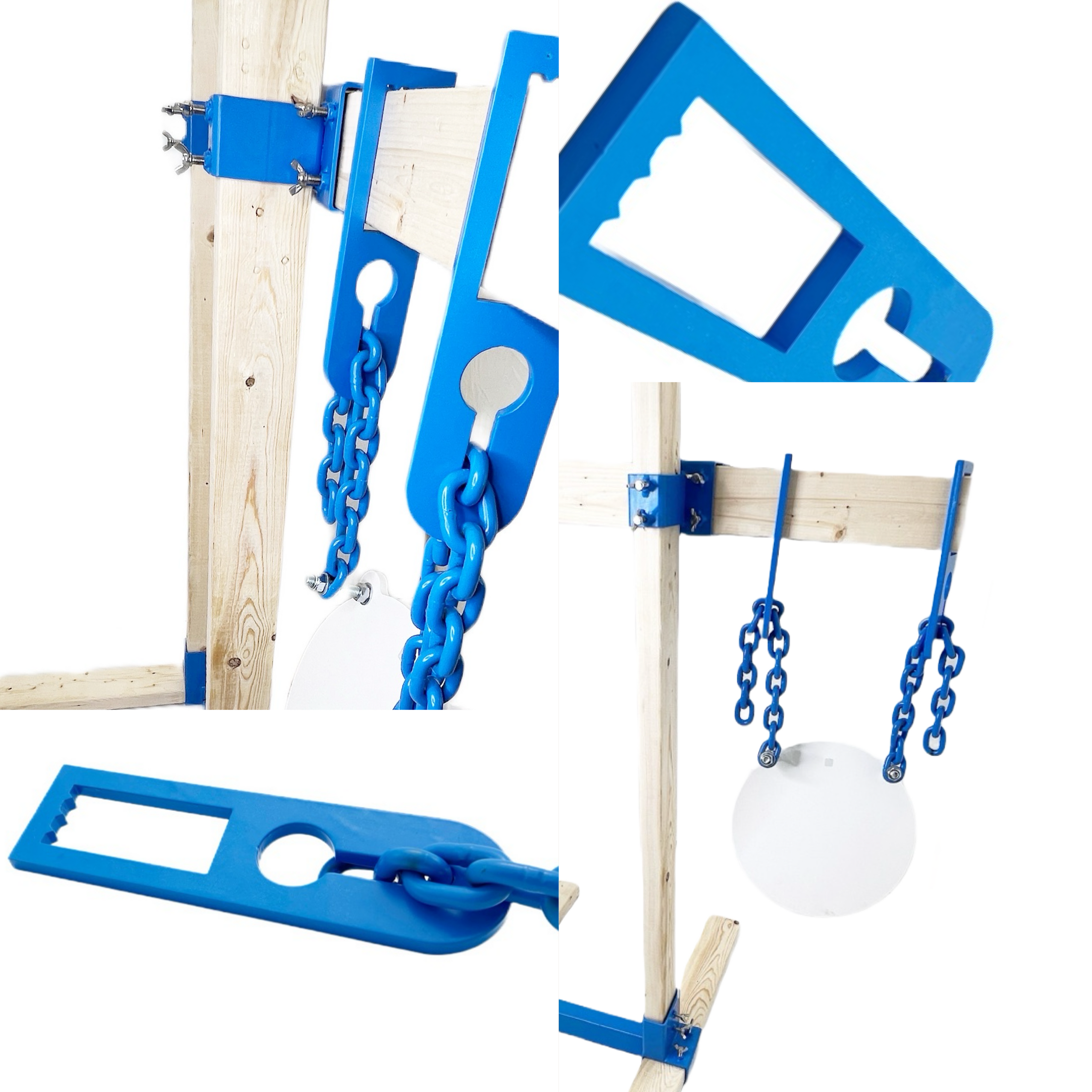 Chain Hanging Target TargetStand Horizontal ChainHangar Bracket2x4 - 972 — BASH TARGET SUPPLY