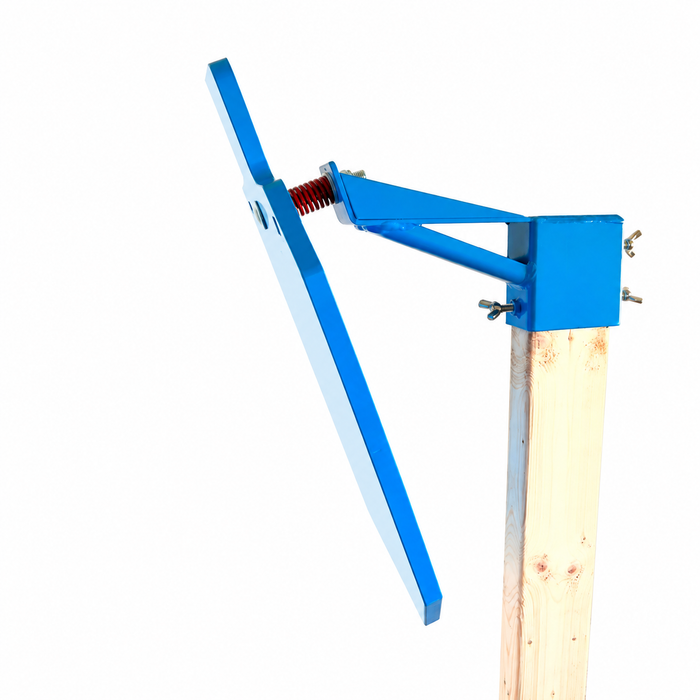 AR500 Steel Target 2x4 Top Post Angle Mount