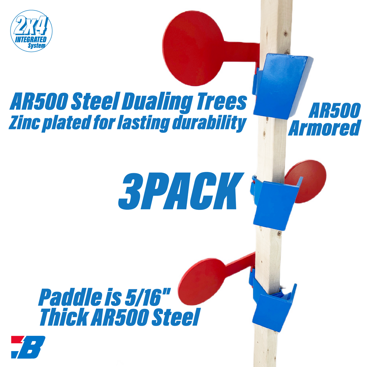 Dueling Tree - 3-Packs - 982 — BASH TARGET SUPPLY