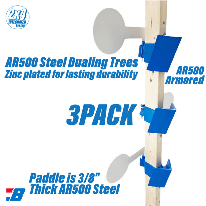 983-TargetStand Dueling2x4-3/8"