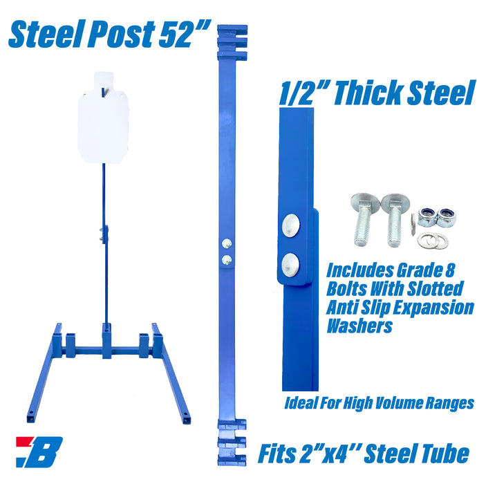 995-Steel Post 52", 9/16" Thick