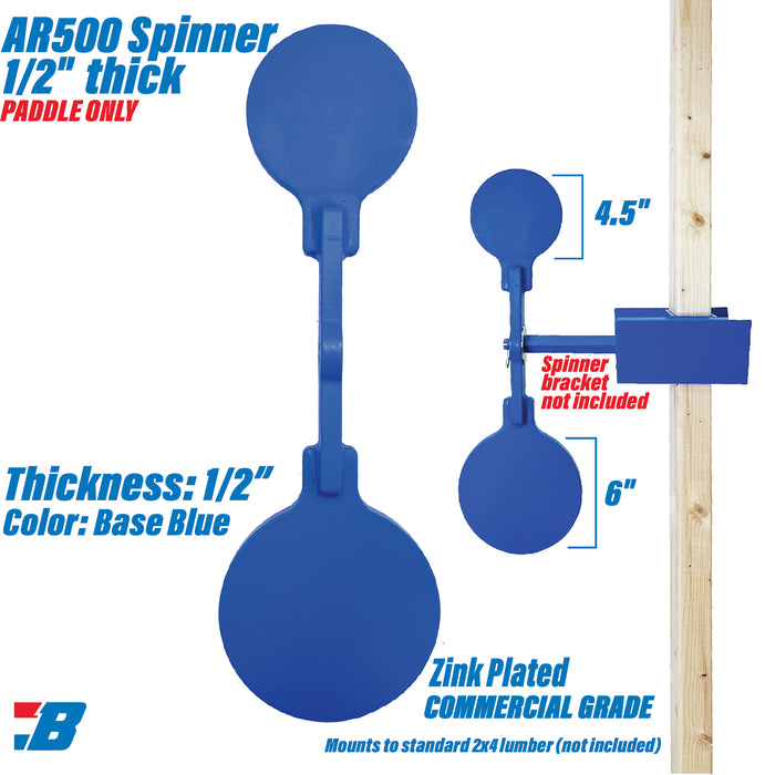 Spinner Paddles - ALL Thicknesses - PADDLES ONLY