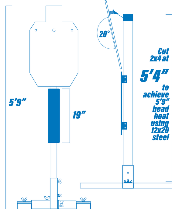 15% OFF BUNDLE - Center Mass 3/8" Silo Kit