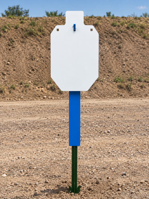 Bash Target Supply AR500 T-Post Hook Guard and C Zone Target Bundle