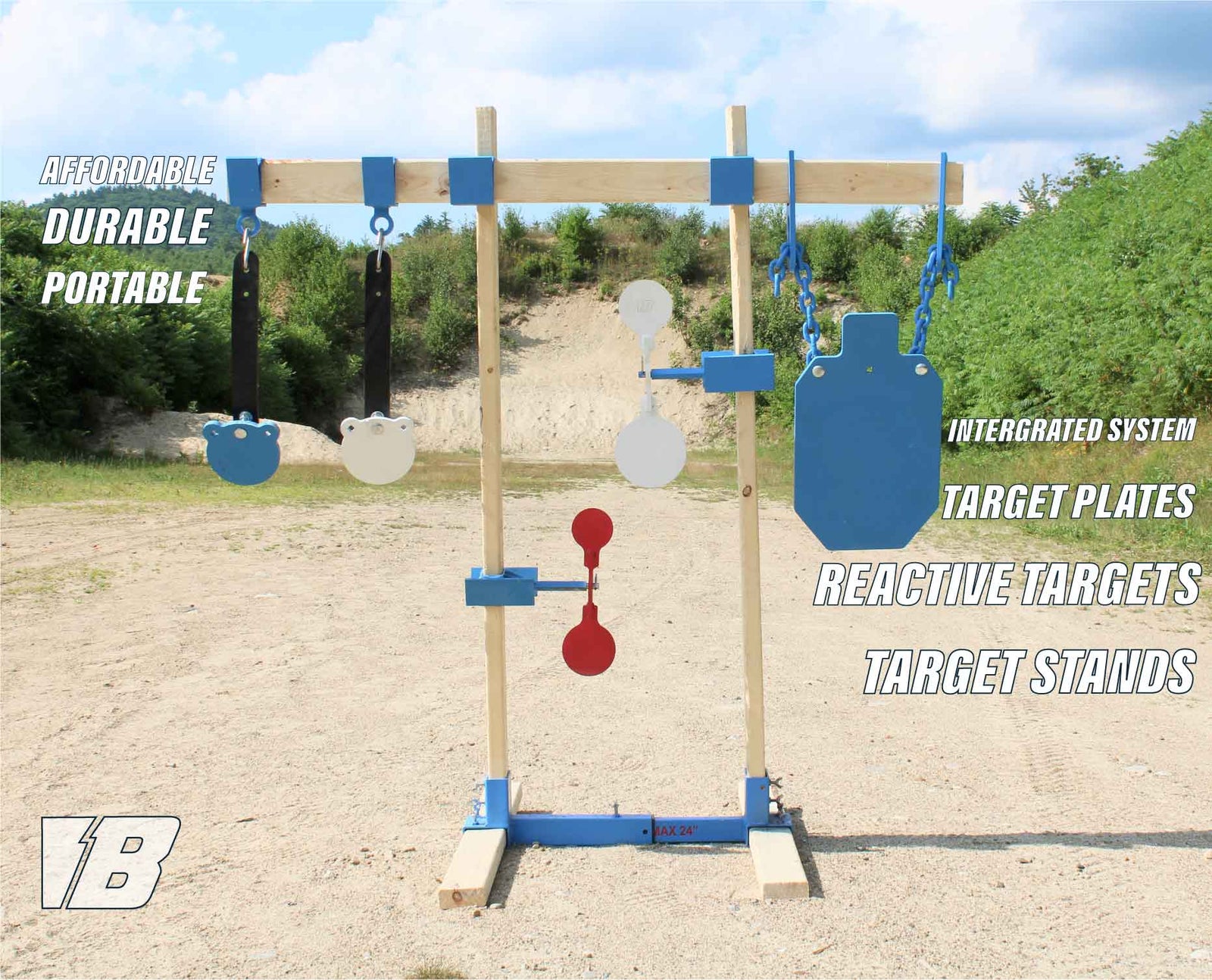 Bash Target Supply AR500 Steel Targets and portable target system ...